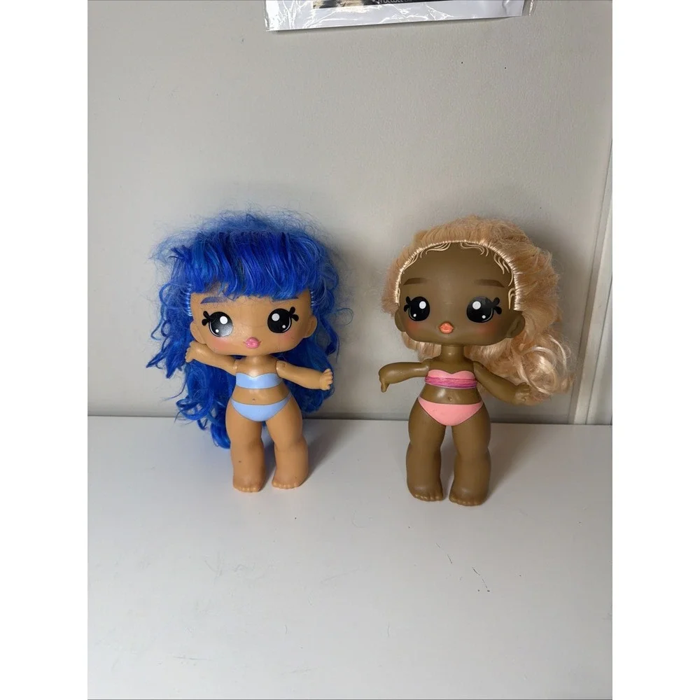 Set Of 2 MGA Yummiland Blueberry & Peach Piper Fashion Doll‎ Toy Cutie Y2K